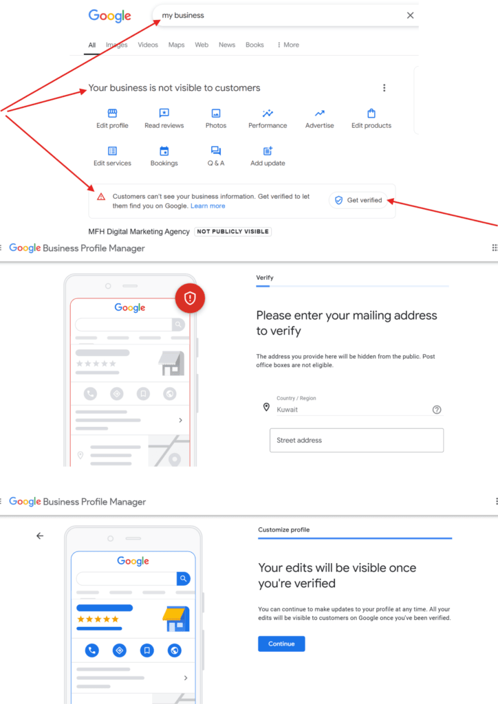 How to Verify Google Business Profile